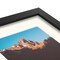 ArtToFrames Collage Photo Picture Frame with 4 - 4x6 inch Openings, Framed in Black with Over 62 Mat Color Options and Regular Glass (CSM-3926-178)